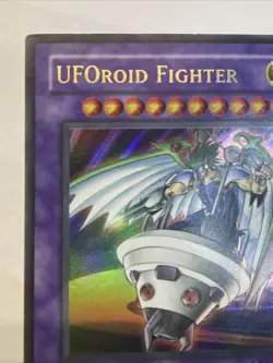 Yugioh UFOroid Fighter CRV-EN034 Unlimited Edition Ultra Rare LP - Image 2