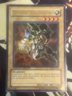 Yugioh: Elemental Hero Sparkman - YSD-ENS01 - Ultra Rare - Limited Edition - MP - Image 1