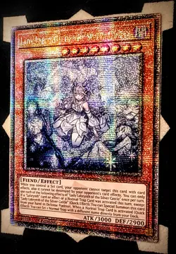 Lady Labrynth of the Silver Castle RA04-EN042 Quarter Century Rare 1st Ed Yugioh - Image 1