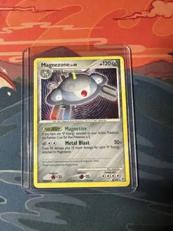 Pokemon Card - Magnezone Diamond and Pearl 8/130 Holo Rare LP- - Image 1