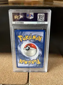 PSA 9 Base Set Unlimited Pikachu English 1999 Pokemon Card Yellow Cheeks - Image 2