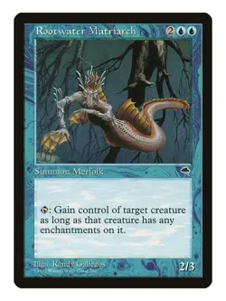Rootwater Matriarch MTG Tempest Rare LP Lightly Played Single Card - Image 1