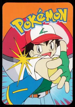 Poliwrath #062 2000 Pokemon Vending Prism Holo Sticker Card - Image 2