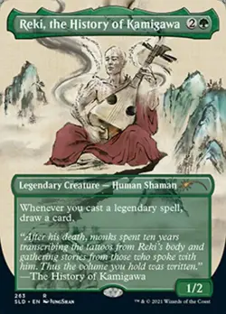 Reki, the History of Kamigawa -Foil Near Mint MTG Secret Lair - Image 1