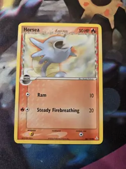 Horsea 66/110 EX Holon Phantoms (Delta Species) Regular Pokemon TCG Card LP-NM - Image 1