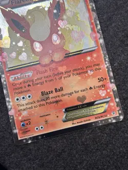 Flareon EX RC6/RC32 XY Generations Holo Ultra Rare Pokemon Card 2016 TCG NM/LP - Image 3