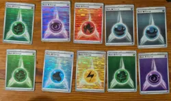 Pokemon Holo Foil Energy Card Lot of 10 Black Bolt White Flare NM+ - Image 1