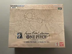 One Piece Card Game: Anime 25th Collection (EB-02) Booster Box - Sealed - Image 1