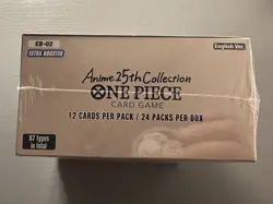 One Piece Card Game: Anime 25th Collection (EB-02) Booster Box - Sealed - Image 3