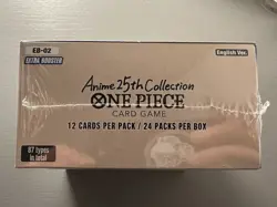 One Piece Card Game: Anime 25th Collection (EB-02) Booster Box - Sealed - Image 4