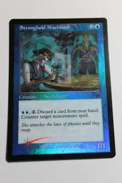 MTG Stronghold Machinist x1-Foil -Nemesis-Lightly Played - Image 1