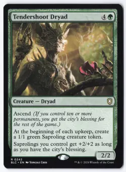 Tendershoot Dryad R Commander: Bloomburrow 242 NM - Image 1