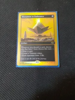 MTG Monument to Endurance (First-Place Foil) [Aetherdrift, Near Mint] - Image 1