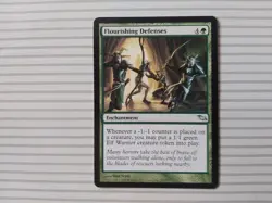 Magic: The Gathering - Shadowmoor ~ Uncommon ~ Flourishing Defenses x 2 - Image 1