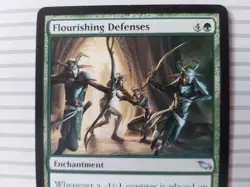 Magic: The Gathering - Shadowmoor ~ Uncommon ~ Flourishing Defenses x 2 - Image 2