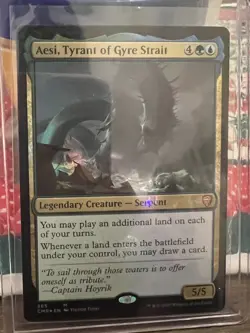Aesi, Tyrant of Gyre Strait Foil M Commander Legends 365 NM - Image 1