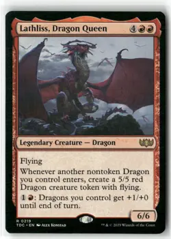 Lathliss, Dragon Queen Commander: Tarkir: Dragonstorm Regular - Image 1