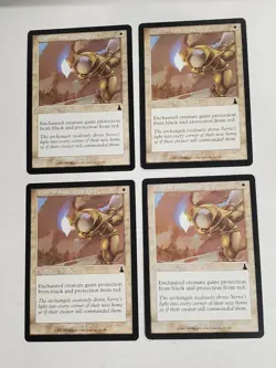 MTG Playset 4x Mask of Law and Grace (Urza's Destiny/White/C) - BGM - Image 1