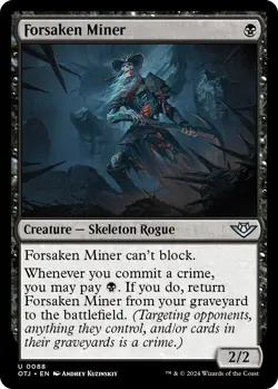 MTG Foil - Forsaken Miner - 88 / NM / English - Image 1