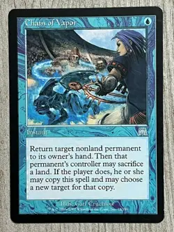 MTG Magic Chain of Vapor Onslaught X1 Vintage LP-NM 4 total for sale - Image 1