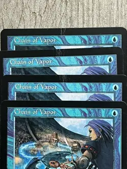 MTG Magic Chain of Vapor Onslaught X1 Vintage LP-NM 4 total for sale - Image 3