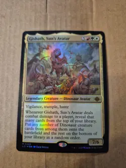 Gishath, Sun's Avatar The Lost Caverns of Ixalan Foil - Image 1