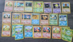 Pokemon WOTC Base Set Jungle Fossil Team Rocket Gym Neo Master Set Bulk Lot READ - Image 4