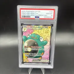2023-25 Pokemon TCG SV Black Star Promos SVP EN Iono's Bellibolt ex #194 PSA 10 - Image 1