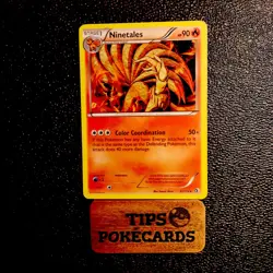 Pokemon TCG Ninetales Legendary Treasures 21/113 Regular Rare - Image 1