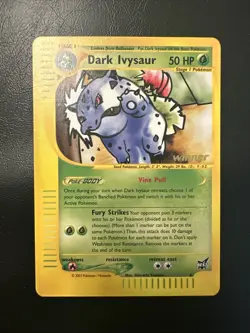 2003 Pokemon Best of game #6 Dark Ivysaur winner promo MINT - Image 1