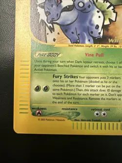 2003 Pokemon Best of game #6 Dark Ivysaur winner promo MINT - Image 4
