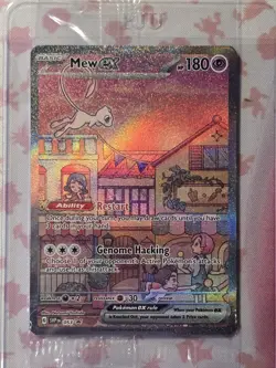 Mew EX SVP053 Scarlet & Violet 151 Pokemon Full Art Black Star Promo SEALED - Image 3