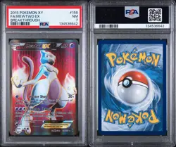 Mewtwo EX 158/162 - Pokemon XY Breakthrough PSA 7 - Image 3