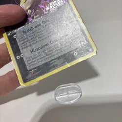 Rocket's Meowth 46/109 EX Team Rocket Returns Pokemon Holo 2004 - Image 2
