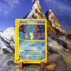 Squirtle - 132/165 Pokemon Expedition Base Set - Regular E Reader Beauty - Image 1
