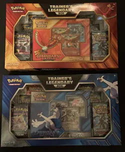 BRAND NEW Pokemon Trainers Legendary Box Set of 2 Ho-oh & Lugia Celestial Storm - Image 1