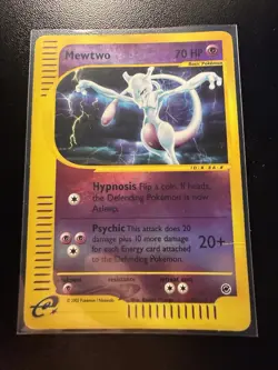2002 Pokemon Expedition Set Mewtwo Reverse Holo #56/165 - Image 1