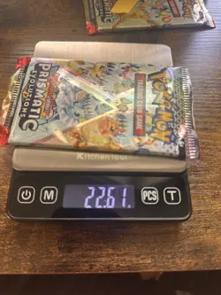 Pokemon Scarlet and violet Prismatic Evolutions HEAVY Sealed Packs x5 22.61 GODU - Image 1