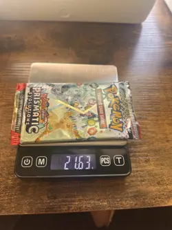 Pokemon Scarlet and violet Prismatic Evolutions HEAVY Sealed Packs x5 22.61 GODU - Image 5