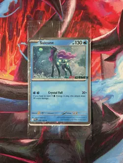 ?SEALED Suicune 026/094 EB Games Stamped Promo - Phantasmal Flames Pokemon TCG - Image 1