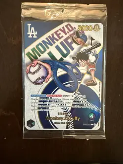 One Piece Dodger's Trading Card Monkey D. Luffy Collectible Card Game - Image 2