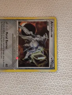 Arceus Lv. 100 AR9 Platinum Holo Rare Pokemon Card TCG - Image 5