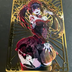WES - Goddess Story Gold METAL Card - Serial Number #122/200! Kurumi Date - Image 4