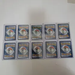 Pokemon 151 Lot Of 10 Cards Including Mew Metal Card - Image 2