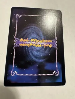 Ani-Mayhem Demo Set Promo Card Washu’s Space Time Converter 1996 - Image 2