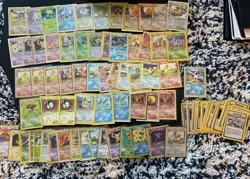 Large Vintage Pokemon Card Lot- Vintages Holos, Promo, Vintages Rares See Pics - Image 1