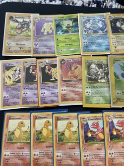 Large Vintage Pokemon Card Lot- Vintages Holos, Promo, Vintages Rares See Pics - Image 2