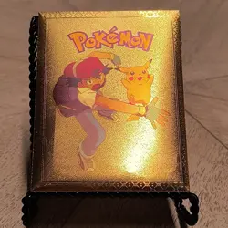 Pokemon Gold Foil Cards Pack Of 10 - Image 2