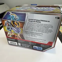 Pokemon Iron Boulder ex Tin Trading Card Games Paradox Destinies New Sealed - Image 4