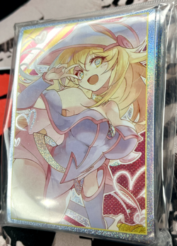 YuGiOh Dark Magician Girl Prismatic Foil Cute Card Sleeves 50 ct. US Seller - Image 4